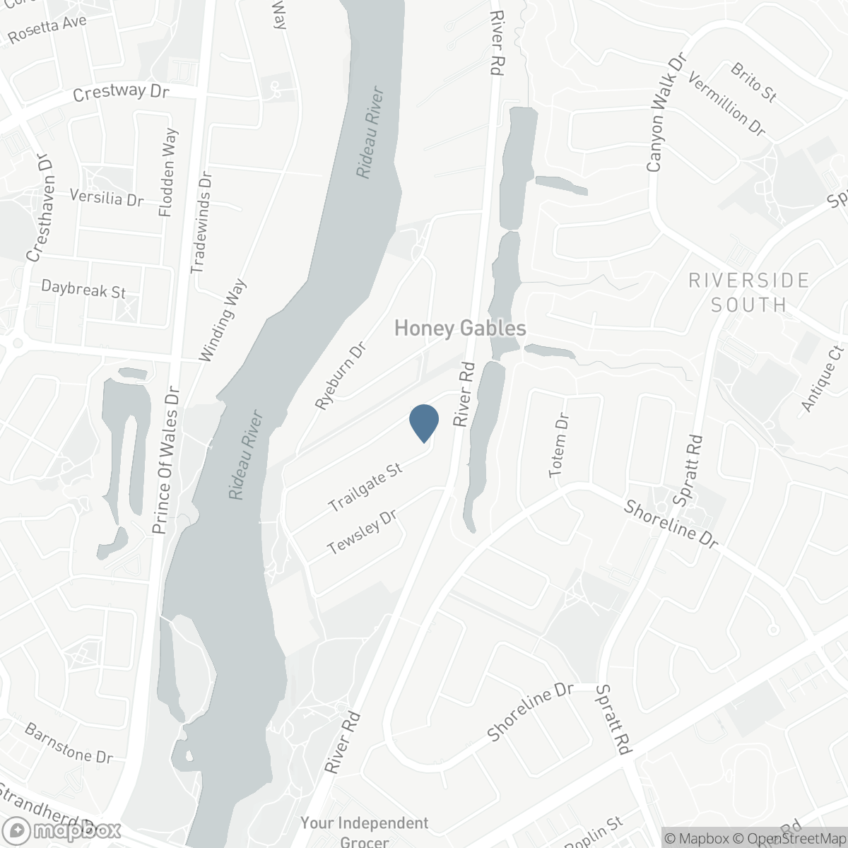 201 TRAILGATE STREET, Ottawa, Ontario K1V 0Z9